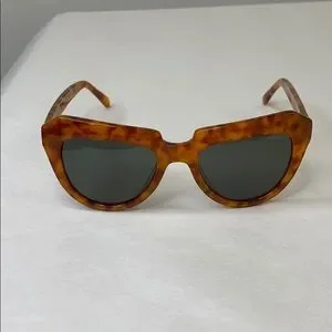 NEW KOMONO Stella Caramel Demi sunglasses cat eye brown orange NEW KOMONO Stella Caramel Demi sunglasses cat eye brown orange main image 4